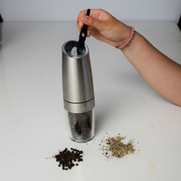Tiltit Electric Gravity Salt and Pepper Grinder - The Complete Kit Mill